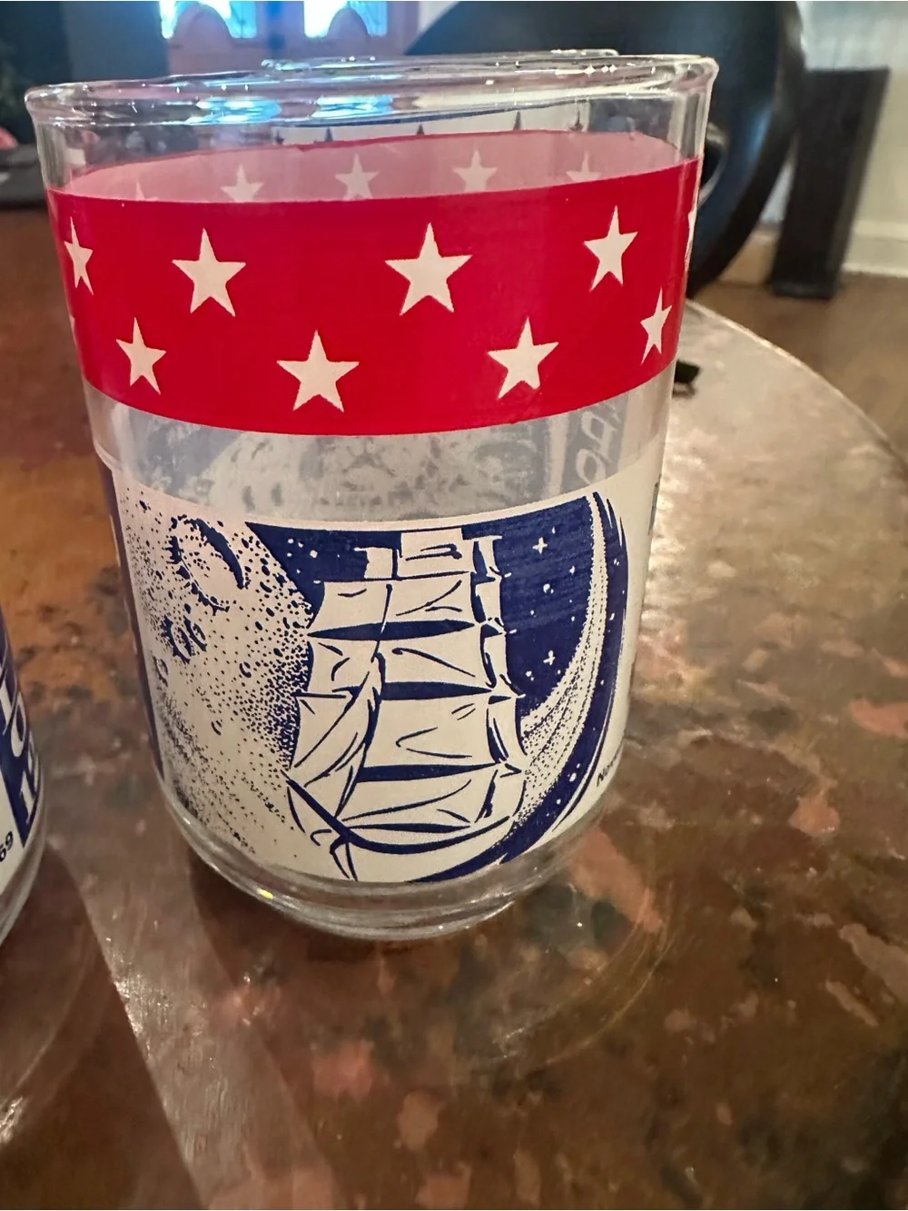 Set of 3 NASA Apollo Glasses